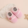 thumbnail image 1 of Wancir Baby Shoes Toddler Sock Shoes Kids Walking Shoes Infant Non-Slip Indoor Slippers with Soft Rubber Sole Boys Girls Slip On Outdoor Sneakers, 1 of 3
