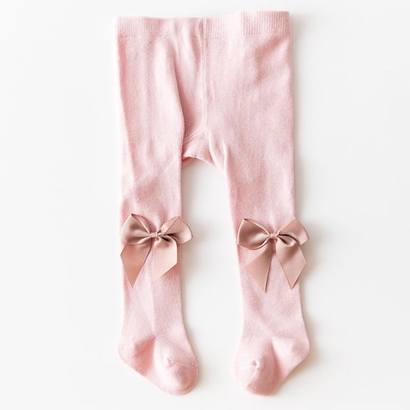 Wancir Baby Tights Girl Leggings Toddler Stockings Fleece Pants Solid Knit Socks Cotton Leggings Infant Fall Winter Clothes