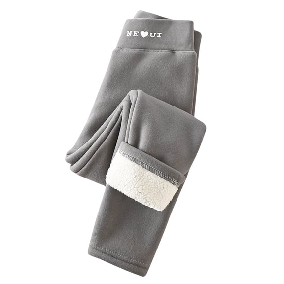 Wancir Boys Girls Fleece Lined Sweatpants, Youth Soft Cotton Athletic Jogger, Kids Basic Active Pants