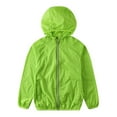 thumbnail image 1 of Wancir Boys Girls Rain Jacket Kids Lightweight Waterproof Hooded Raincoats Windbreakers, 1 of 5