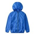 thumbnail image 1 of Wancir Boys Girls Rain Jacket Kids Lightweight Waterproof Hooded Raincoats Windbreakers, 1 of 4