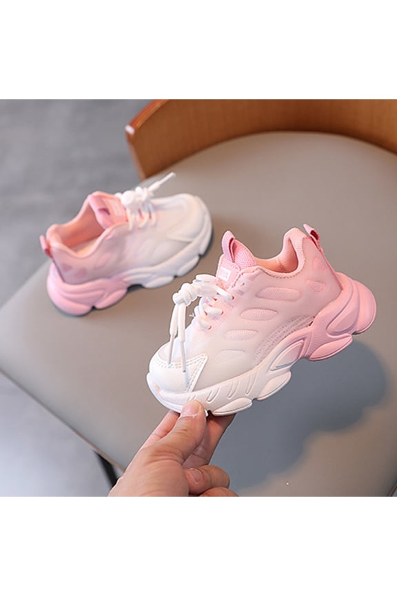 Wancir Boys Girls Shoes Kids Breathable Tennis Running Athletic Sport Sneakers