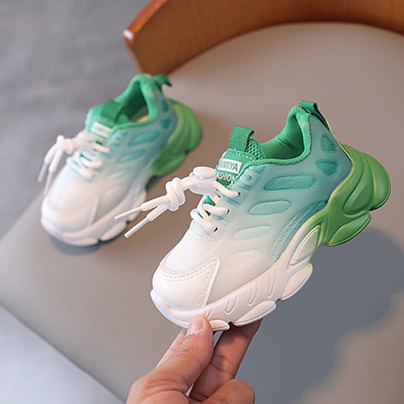 Wancir Boys Girls Shoes Kids Breathable Tennis Running Athletic Sport Sneakers