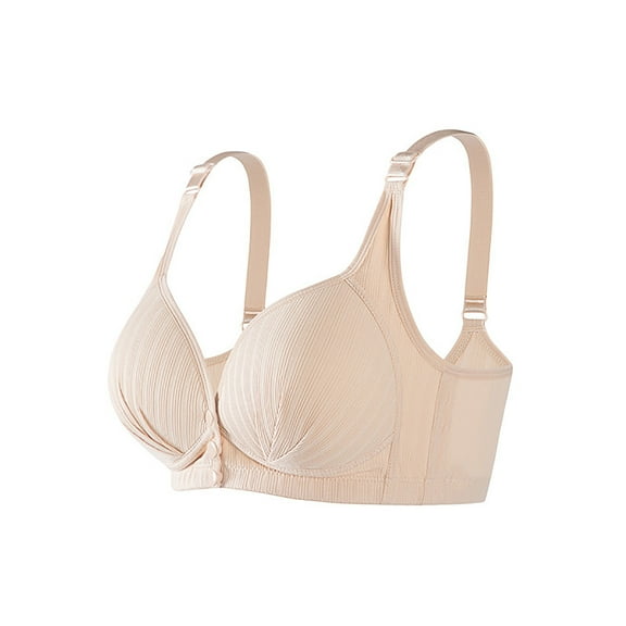 Wancir Bras for Women Push Up Full Coverage Adjustable Wire Free Breathable Bra Seamless Wireless Comfort No Underwire Bra
