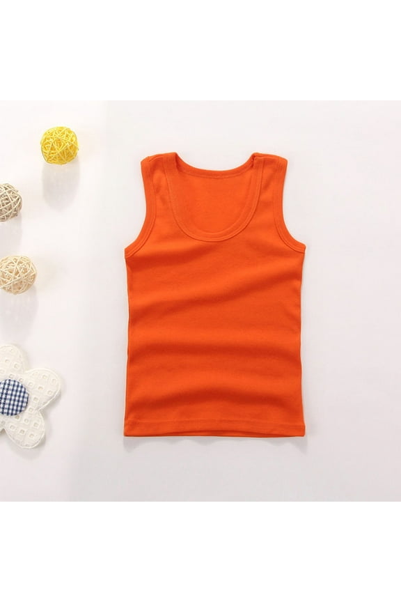 Wancir Children Girls Top Girls r Tops Sleeveless Sling Top Bottoming Toddlers Sun-Tops