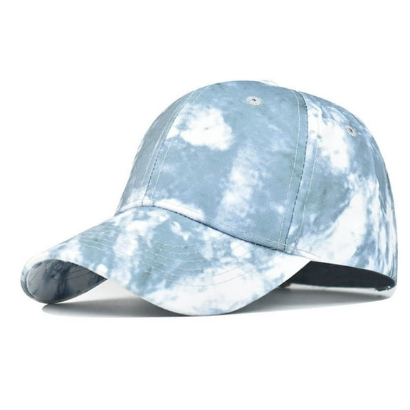 Wancir Colorful Tie-Dyed Print Baseball Cap for Men Women Classic Fashion Adjustable Trucker Hat Summer Sun Hat