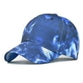 thumbnail image 1 of Wancir Colorful Tie-Dyed Print Baseball Cap for Men Women Classic Fashion Adjustable Trucker Hat Summer Sun Hat, 1 of 3