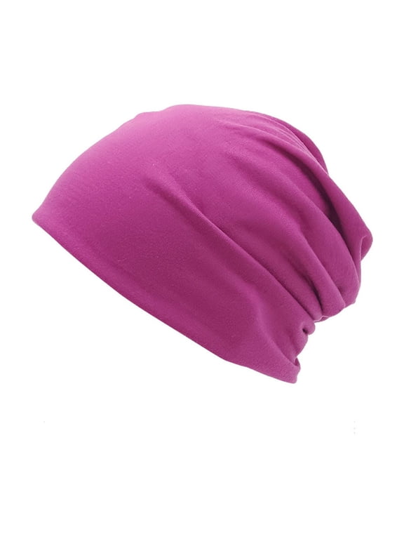 Wancir Cotton Slouchy Beanie Hat for Men/Women, Lightweight Oversize Large Thin Skull Cap Chemo Cap Night Sleeping Cap