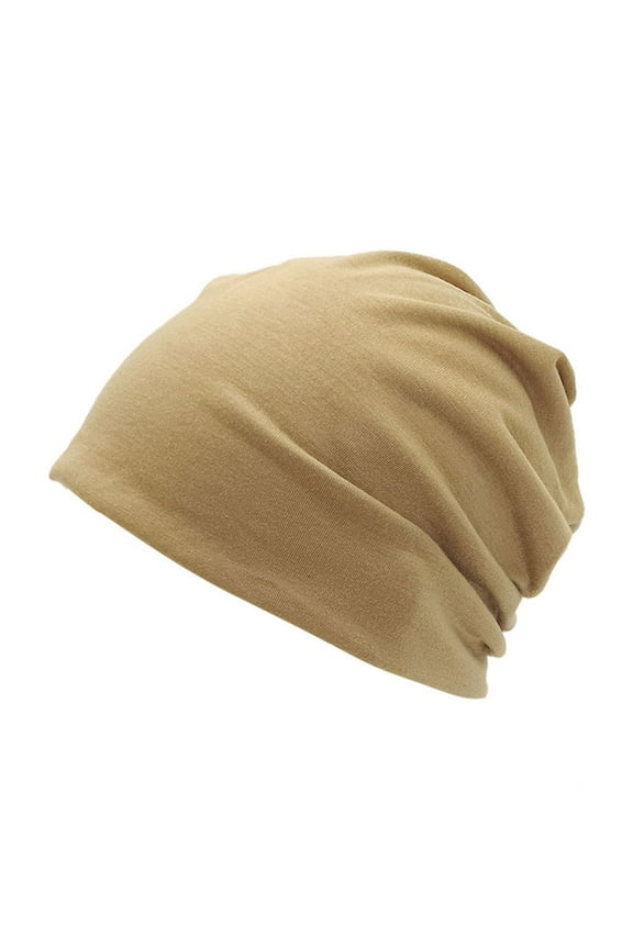 Wancir Cotton Slouchy Beanie Hat for Men/Women, Lightweight Oversize Large Thin Skull Cap Chemo Cap Night Sleeping Cap