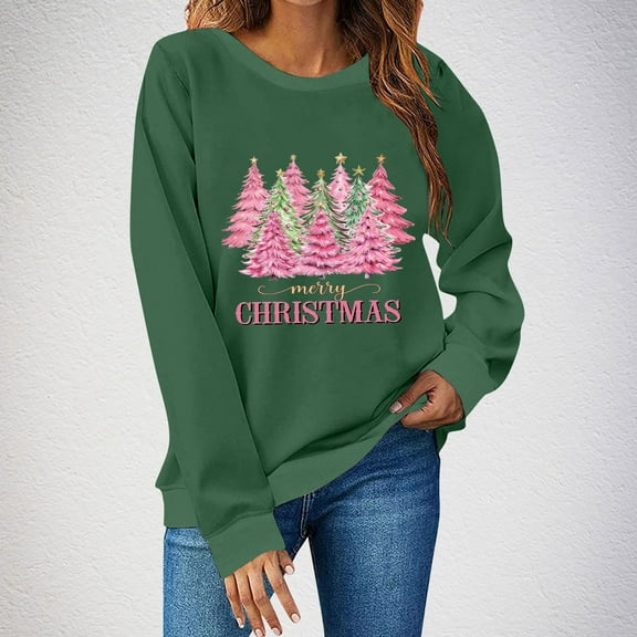 Wancir Fall Clothes Women,Women Casual Plus Size Long Sleeved Round Neck T-Shirt Top Going Out Clothes