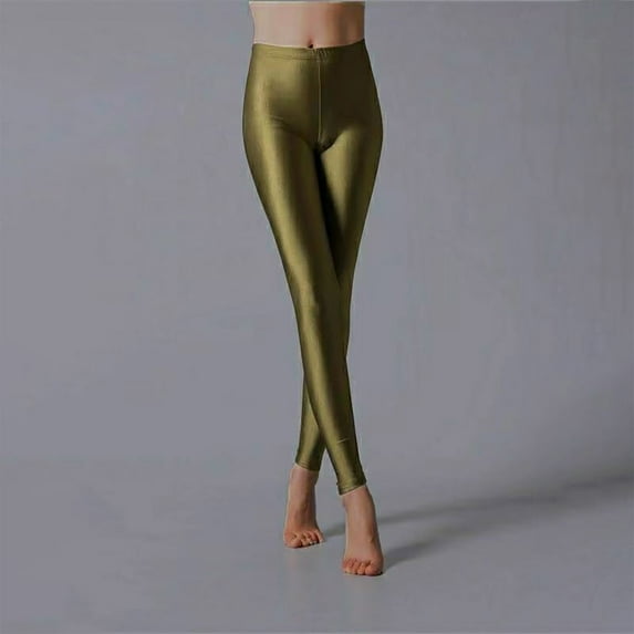 Wancir Faux Leather Leggings for Women Stretchy High Waisted Butt Lifting Pants Outfit Sexy PU Leggings Tights