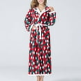 thumbnail image 1 of Wancir Fleece Robe For Women, Plush Warm Bathrobe Womens, Fluffy Soft Spa Long Robe, 1 of 4