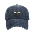 thumbnail image 1 of Wancir Funny Bumble Bee Hat Adjustable Cotton Embroidered Baseball Cap for Women Men Gifts, 1 of 6