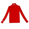 thumbnail image 1 of Wancir Girl's Long Sleeve Sweater Mock Neck Fall Soft Knit Pullover Jumper Tops 4-12T, 1 of 5
