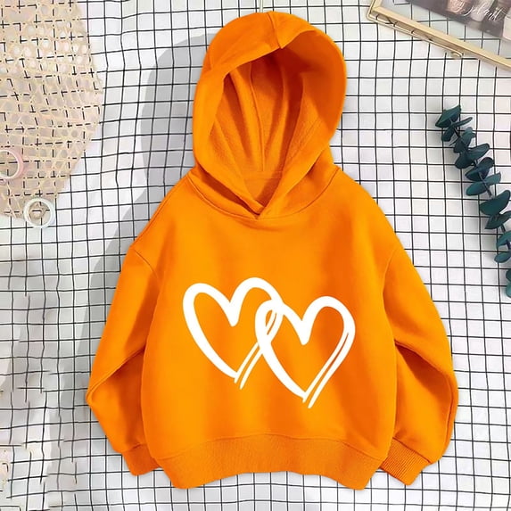 Wancir Girls Crewneck Sweatshirt Hoodie 2024 Cute Graphic Preppy Teen Girl Clothes Long Sleeve Pullover Tops