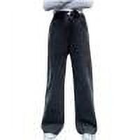 Wancir Girls Jeans Wide Leg/Flare/Skinny Denim Pants Ripped Baggy High Waisted with Pockets Teen Casual Kids 8-16Y