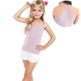 thumbnail image 1 of Wancir Girls Sleeveless Tank Tops High Neck Cropped Tanks Basic Dance Top for Kids Teen Gymnastics 1-12Y, 1 of 4