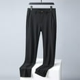 thumbnail image 1 of Wancir Golf Pants Men Stretch Dress Pants Slim Fit Classic Front Pleated Business Casual Pants Straight Leg, 1 of 7
