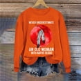 thumbnail image 1 of Wancir Halloween Sweatshirt Women Pumpkin Skull Graphic Fall Shirt Spooky Season Crewneck Pullover Tops, 1 of 4