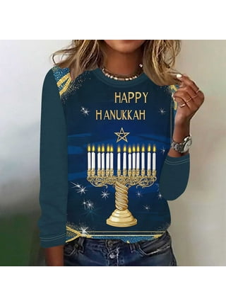 Plus size hanukkah sweater clearance