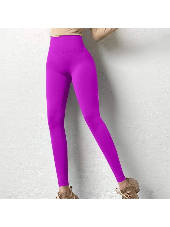 Wancir High Waisted Leggings for Women - No See Through Tummy Control Cycling Workout Yoga Pants