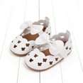 thumbnail image 1 of Wancir Infant Baby Boys Girls Classic PU Leather Wedding Toddler Dress Shoes First Steps Walking Flat Lazy Crib Shoe, 1 of 9