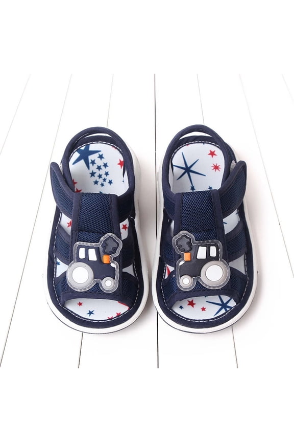 Wancir Infant Baby Boys Girls Summer Beach Sandals Breathable Athletic Anti-slip Soft Sole Newborn First Walker Crib Shoes