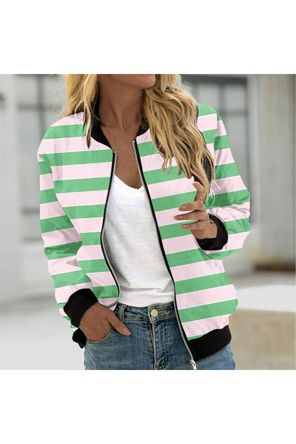 Wancir Jackets for Woman, Zip Front Nurse Jacket, 4-Way Stretch Fabric