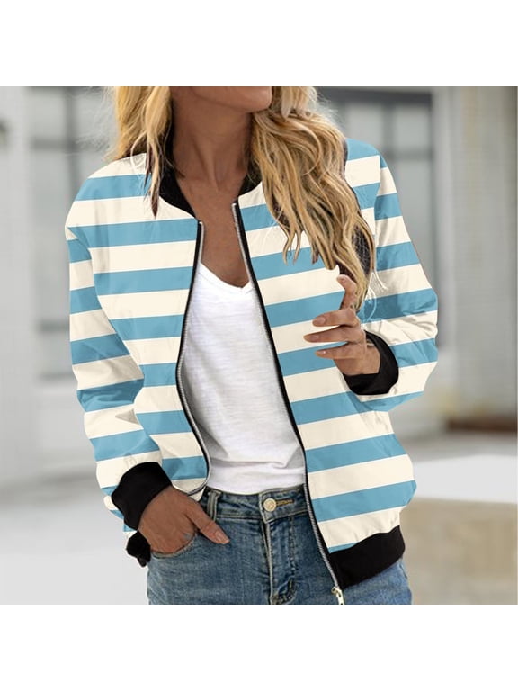 Wancir Jackets for Woman, Zip Front Nurse Jacket, 4-Way Stretch Fabric