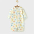 thumbnail image 1 of Wancir Kids Baby Boy Romper Newborn Long Sleeve Cotton Outfit Spring Fall Winter, 1 of 3