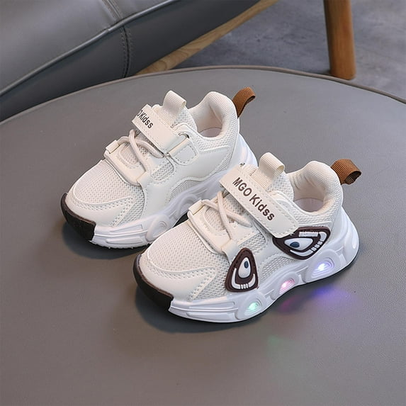 Wancir Kids Light up Shoes LED Sneakers Boys Girls Trainers for Festivals Halloween Christmas New Year Party Great Gift