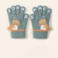 thumbnail image 1 of Wancir Kids Winter Gloves for Boys Girls, Children Warm Wool Lined Gloves Toddler Thermal Knitted Mittens, 1 of 3