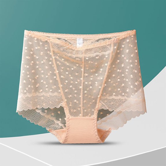 Wancir Lacyfit - Silky Comfort High Waist Hip Lift Panties, Lace Underwear Sexy Panties