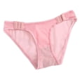 thumbnail image 1 of Wancir Ladies Solid Color Adjustable Low Waist Mesh Transparent Seamless Underwear, 1 of 1
