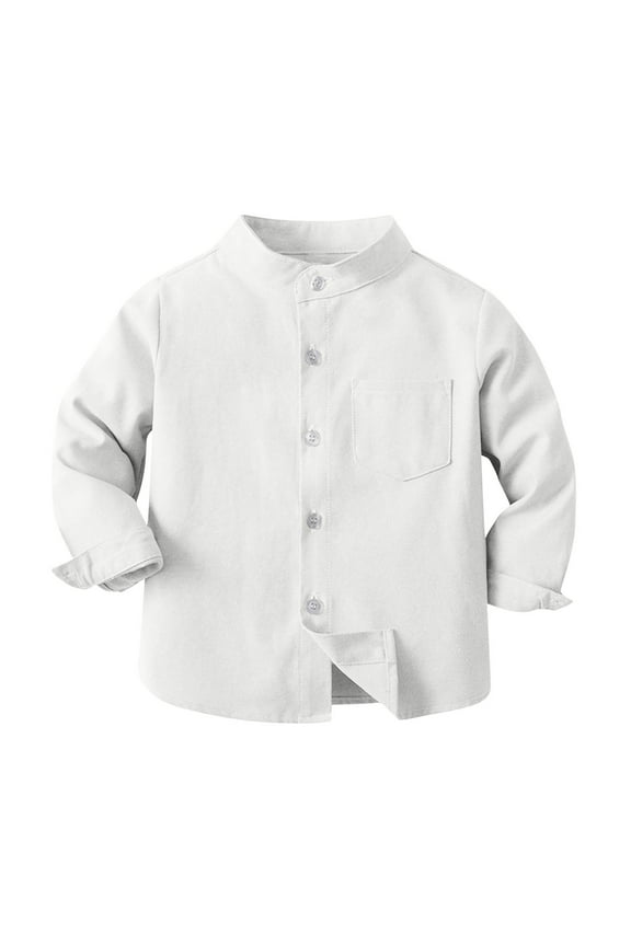 Wancir Little Kids Toddler Baby Boy Button Down Cardigan Long Sleeve Plaid Sweater Coat Tops Spring Fall Clothes