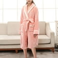 thumbnail image 1 of Wancir Long Bath Robe for Womens Plush Soft Fleece Bathrobes Nightgown Ladies Pajamas Sleepwear Housecoat, 1 of 6