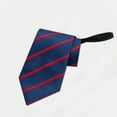 thumbnail image 1 of Wancir Men's 3.15" Jacquard Polyester Tie Quick-Release Zipper for Business Meetings, 1 of 3