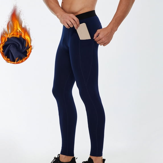 Wancir Men's Compression Pants, Cool Dry Athletic Workout Running Tights Leggings with Pocket