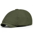 thumbnail image 1 of Wancir Men's Cotton Flat Ivy Gatsby Newsboy Driving Hat Adjustable Irish Cabbie Ivy Driving Hunting Cap, 1 of 3