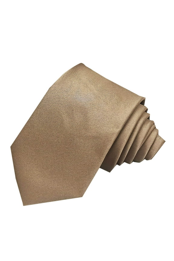 Wancir Men's Jacquard Polyester Tie 3.15 Inch Width Solid Color for Business Formal