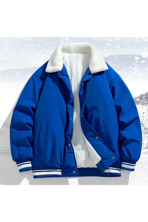 Wancir Men's Lightweight Puffer Down Jackets Full Zip Quilted Warm Packable Coats Windproof Winter Thicken Padded Coats