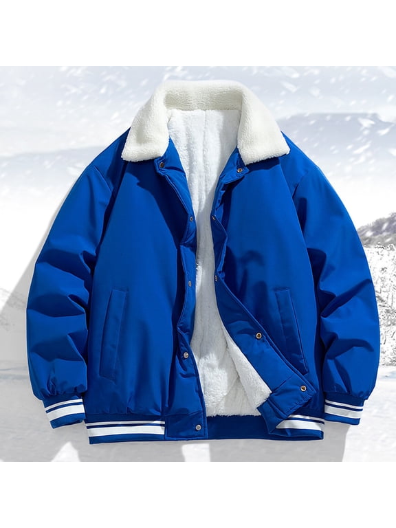 Wancir Men's Lightweight Puffer Down Jackets Full Zip Quilted Warm Packable Coats Windproof Winter Thicken Padded Coats