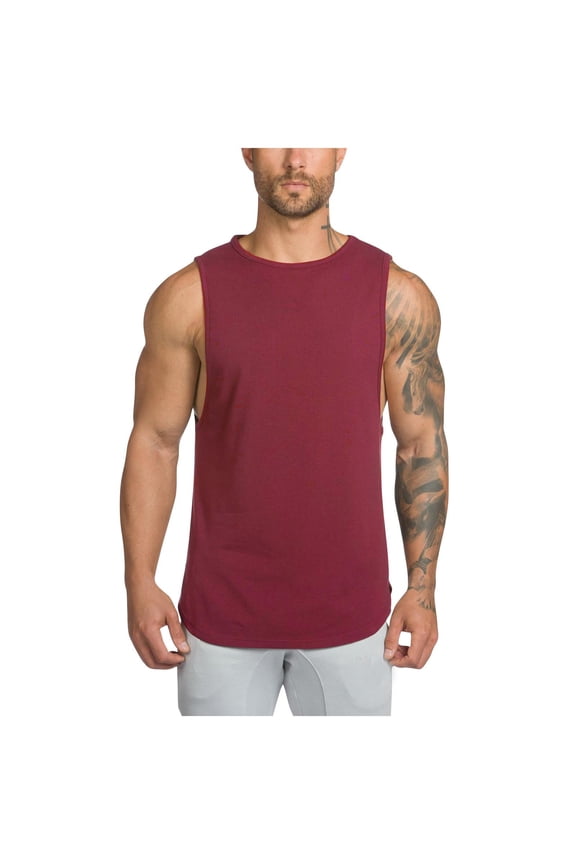Wancir Men's Originals Tri-Blend Tank Top, Lightweight Tanks For Men, Sleeveless Tank Shirt