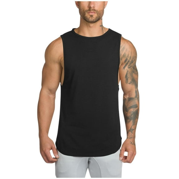 Wancir Men's Originals Tri-Blend Tank Top, Lightweight Tanks For Men, Sleeveless Tank Shirt