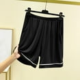thumbnail image 1 of Wancir Men’s Pajama Shorts Soft Comfortable Lightweight Elastic Drawstring Men Lounge Sleep Shorts with Pockets, 1 of 7