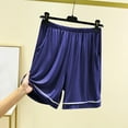 thumbnail image 1 of Wancir Men’s Pajama Shorts Soft Comfortable Lightweight Elastic Drawstring Men Lounge Sleep Shorts with Pockets, 1 of 7