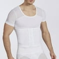 thumbnail image 1 of Wancir Men's Sheer Compression Shirt Short Sleeve Muscle Support & Breathable for Gym/Daily Wear, 1 of 5