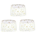 thumbnail image 1 of Wancir Men's Sheer Boxer Briefs Floral Daisy Print with Breathable Mesh Panels, 1 of 4