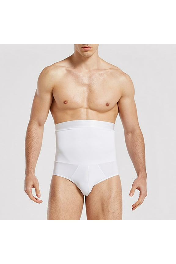 Wancir Men's Sheer Compression Underwear Semi-Transparent Body Shaping Design with Elastic Waistband for Workout & Daily Wear