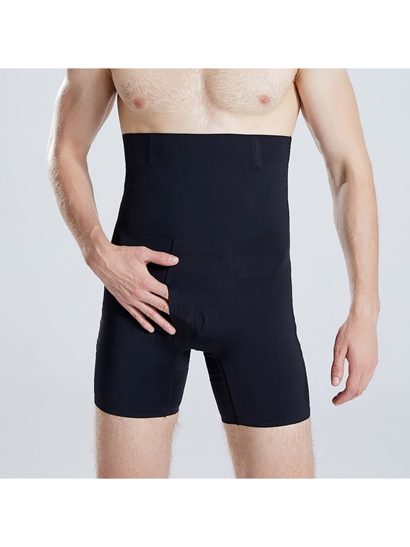 Wancir Men's Sheer Compression Underwear Semi-Transparent Body Shaping Design with Elastic Waistband for Workout & Daily Wear